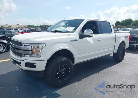 2020 Ford F150 Platinum из США, поврежденный, VIN 1FTEW1E46LFA71999